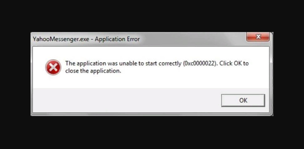 Bir hata. Ошибка 0xc0000022 при запуске игры. Windows Error 1.0 картинки. Error 318. Ошибочный образ Windows 7 как исправить dll.